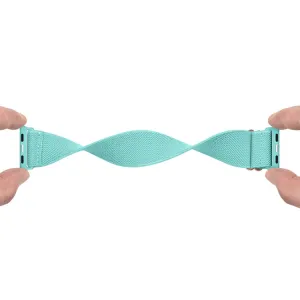NYLON Remienok pre Apple Watch Ultra 1 / 2 / 3 (49mm) / 9 / 8 / 7 (45mm) zelený