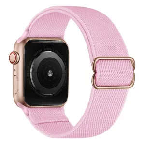 NYLON Remienok pre Apple Watch Ultra 1 / 2 / 3 (49mm) / 9 / 8 / 7 (45mm) ružový