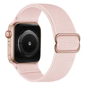 NYLON Remienok pre Apple Watch Ultra 1 / 2 / 3 (49mm) / 9 / 8 / 7 (45mm) svetloružový