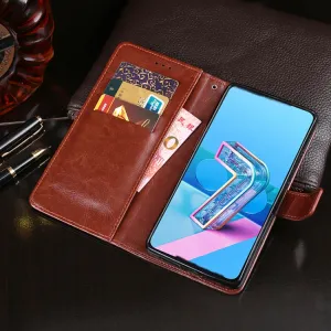IDEWEI Peňaženkový kryt Asus Zenfone 7 (ZS670KS) ružový