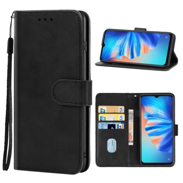 SMOOTH Peňaženkové puzdro pre Tecno Spark 8T čierny