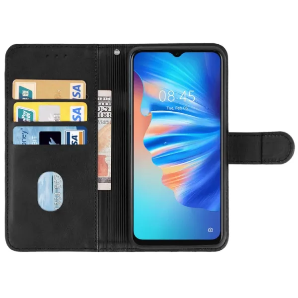 SMOOTH Peňaženkové puzdro pre Tecno Spark 8T čierny