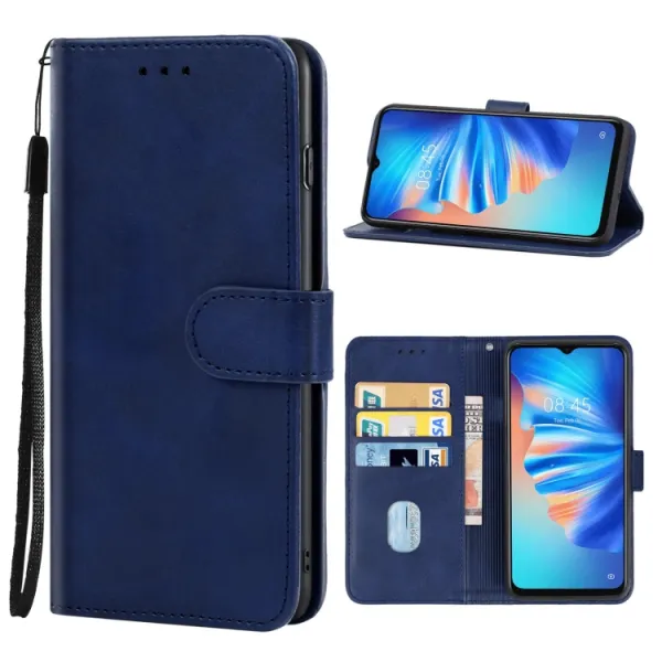 SMOOTH Peňaženkové puzdro pre Tecno Spark 8T modrý