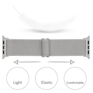 NYLON Remienok pre Apple Watch Ultra 1 / 2 / 3 (49mm) / 9 / 8 / 7 (45mm) šedý