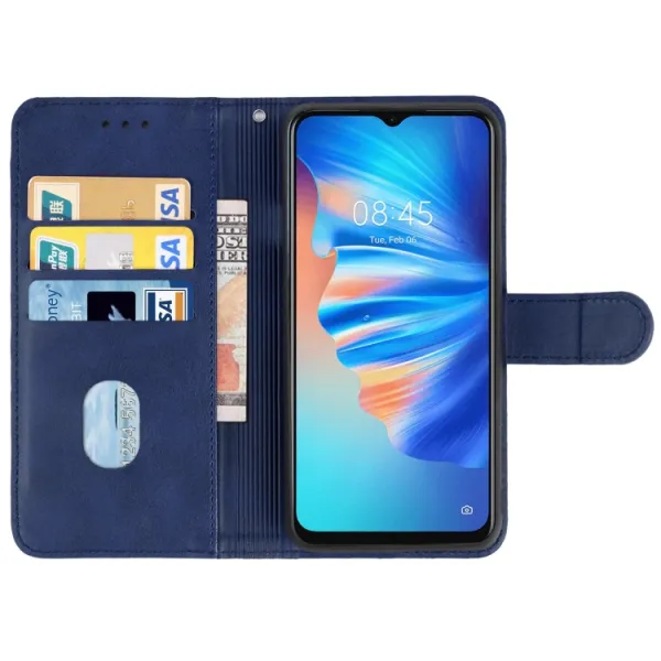 SMOOTH Peňaženkové puzdro pre Tecno Spark 8T modrý