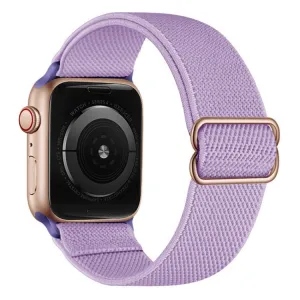 NYLON Remienok pre Apple Watch Ultra 1 / 2 / 3 (49mm) / 9 / 8 / 7 (45mm) fialový