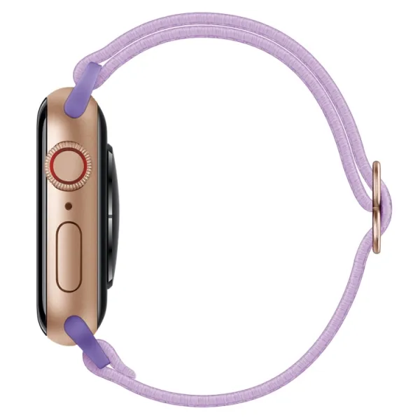 NYLON Remienok pre Apple Watch Ultra 1 / 2 / 3 (49mm) / 9 / 8 / 7 (45mm) fialový