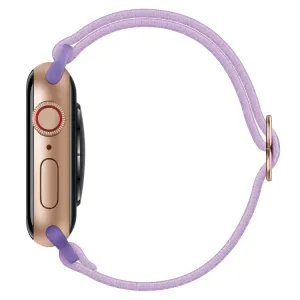 NYLON Remienok pre Apple Watch Ultra 1 / 2 / 3 (49mm) / 9 / 8 / 7 (45mm) fialový