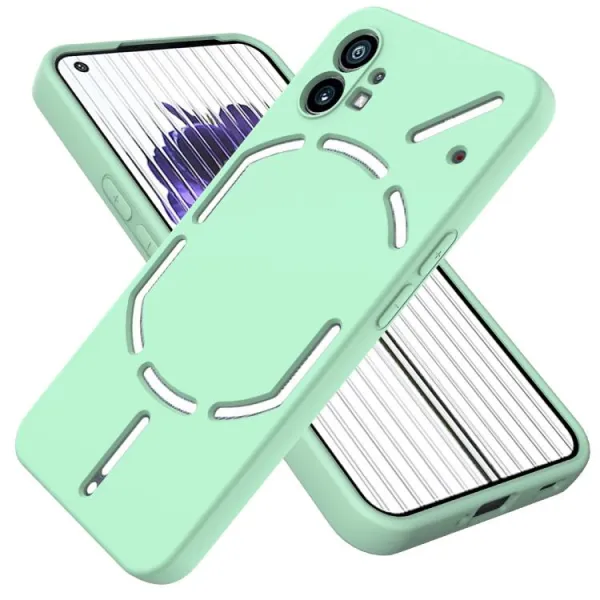 RUBBER Ochranný kryt pre Nothing Phone 1 zelený
