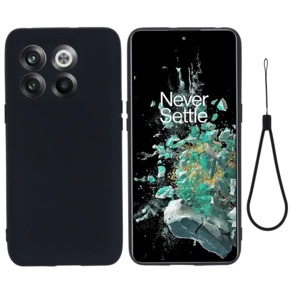 RUBBER Ochranný kryt pre OnePlus 10T 5G čierny