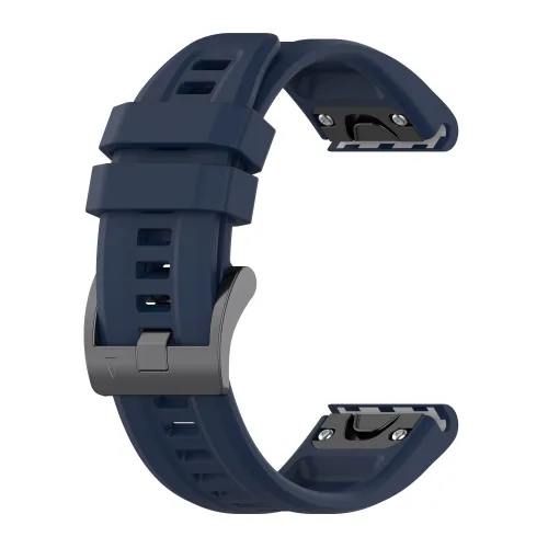 SIMPLE Silikónový remienok pre Garmin Enduro 2 / Tactix 7 tmavomodrý