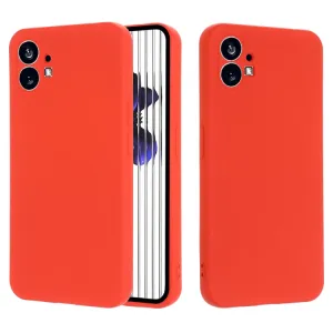 RUBBER Ochranný kryt pre Nothing Phone 1 červený