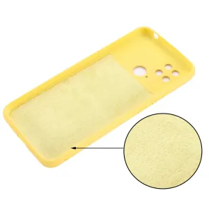 RUBBER Ochranný kryt pre Xiaomi Poco C40 žltý