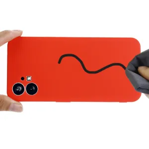 RUBBER Ochranný kryt pre Nothing Phone 1 červený