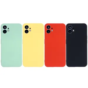 RUBBER Ochranný kryt pre Nothing Phone 1 červený