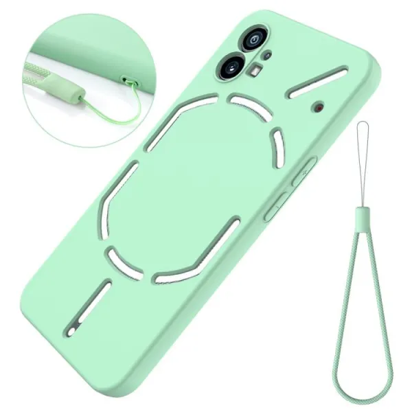 RUBBER Ochranný kryt pre Nothing Phone 1 zelený