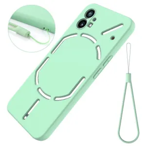 RUBBER Ochranný kryt pre Nothing Phone 1 zelený