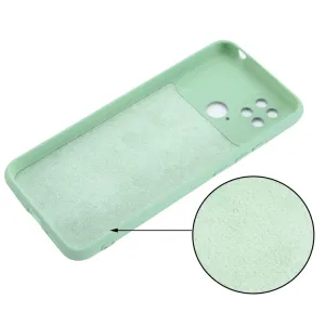 RUBBER Ochranný kryt pre Xiaomi Poco C40 zelený