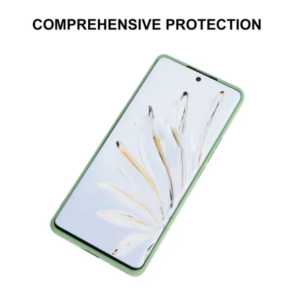 ENKAY RUBBER Ochranný kryt pre Honor 70 modrý