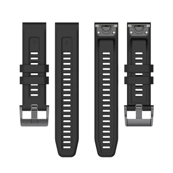 SILICONE Remienok pre Garmin Fenix 7S Solar biely