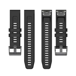 SILICONE Remienok pre Garmin Fenix 7S Solar biely
