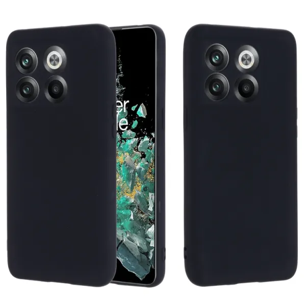 RUBBER Ochranný kryt pre OnePlus 10T 5G čierny