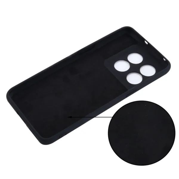 RUBBER Ochranný kryt pre OnePlus 10T 5G čierny