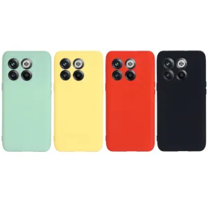 RUBBER Ochranný kryt pre OnePlus 10T 5G čierny