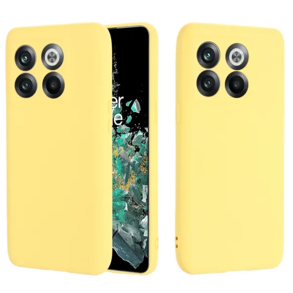 RUBBER Ochranný kryt pre OnePlus 10T 5G žltý