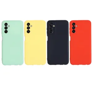 RUBBER Ochranný kryt pre Samsung Galaxy M13 žltý