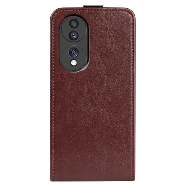 Vyklápacie puzdro Honor 70 hnedé