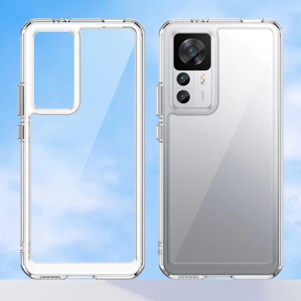 CRYSTAL Ochranný kryt pre Xiaomi 12T / 12T Pro priehľadný
