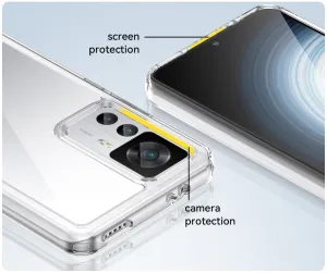 CRYSTAL Ochranný kryt pre Xiaomi 12T / 12T Pro priehľadný