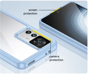 CRYSTAL Ochranný kryt pre Xiaomi 12T / 12T Pro svetlomodrý