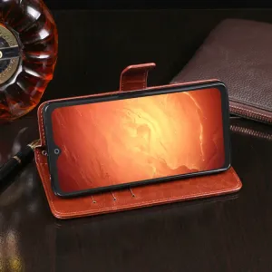 IDEWEI Peňaženkový kryt Blackview BV9800 Pro biely