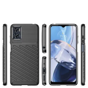 THUNDER Ochranný kryt Motorola Moto E22 čierny