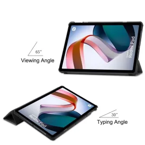 ENKAY LEATHER Zaklápací obal pre Xiaomi Redmi Pad šedý