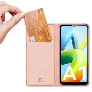 DUX Peňaženkový kryt Xiaomi Redmi A1 / Redmi A2 ružový
