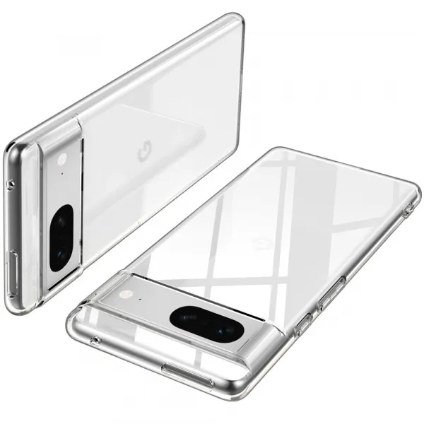 Silikónový kryt pre Google Pixel 7 priehľadný