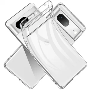 Silikónový kryt pre Google Pixel 7 priehľadný