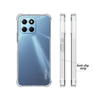 ENKAY AIRBAG Extra odolný kryt Honor X6 / X8 5G priehľadný