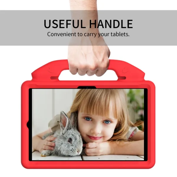 KIDDO Detský obal pre Lenovo Tab K10 červený