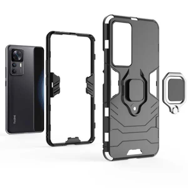 STRONG Ochranný kryt Xiaomi 12T / 12T Pro čierny