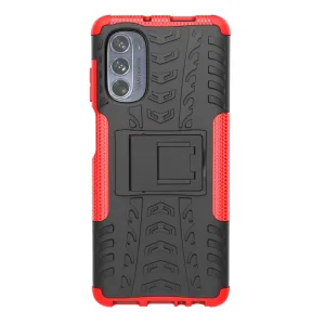 STAND Extra odolný obal Motorola Moto G62 5G červený