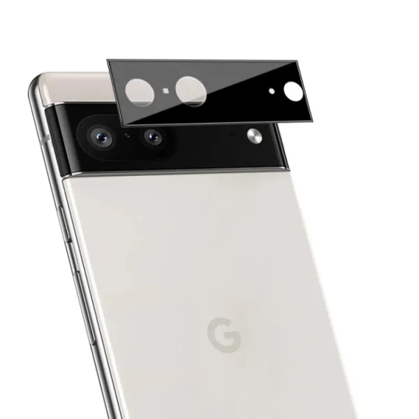 IMAK FULL COVER Sklo pre fotoaparát Google Pixel 7 čierne