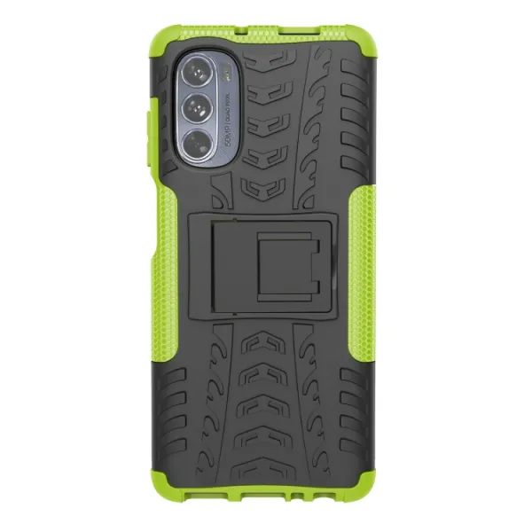 STAND Extra odolný obal Motorola Moto G62 5G zelený