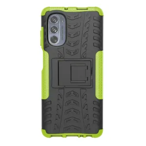 STAND Extra odolný obal Motorola Moto G62 5G zelený