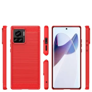 FLEXI TPU Kryt pre Motorola Edge 30 Ultra červený