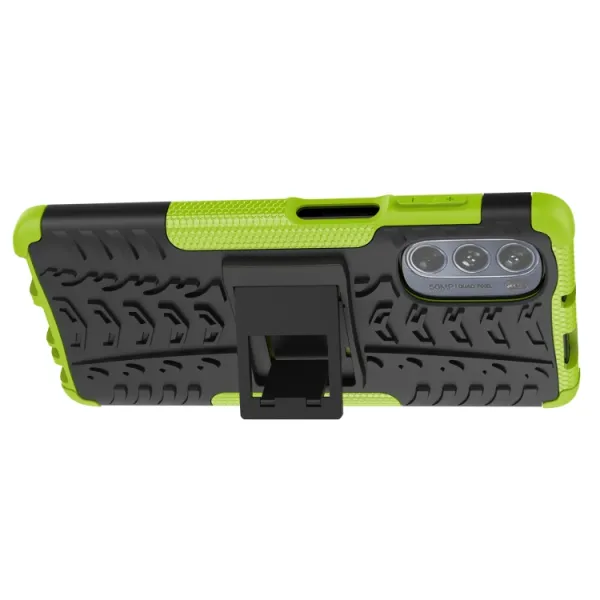 STAND Extra odolný obal Motorola Moto G62 5G zelený
