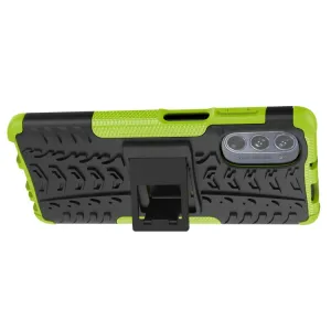 STAND Extra odolný obal Motorola Moto G62 5G zelený